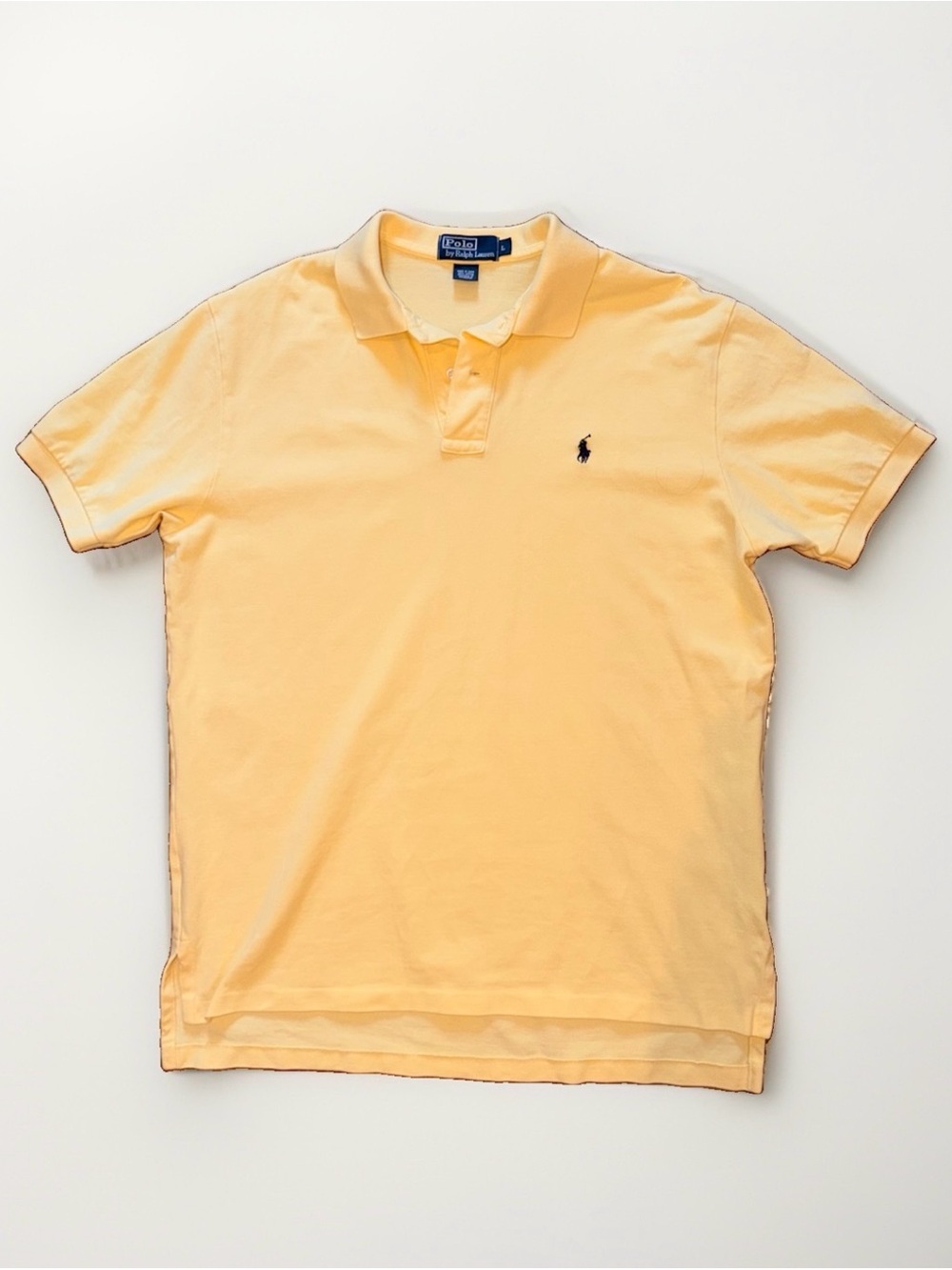 VTG Pique Butter Yellow RL Polo